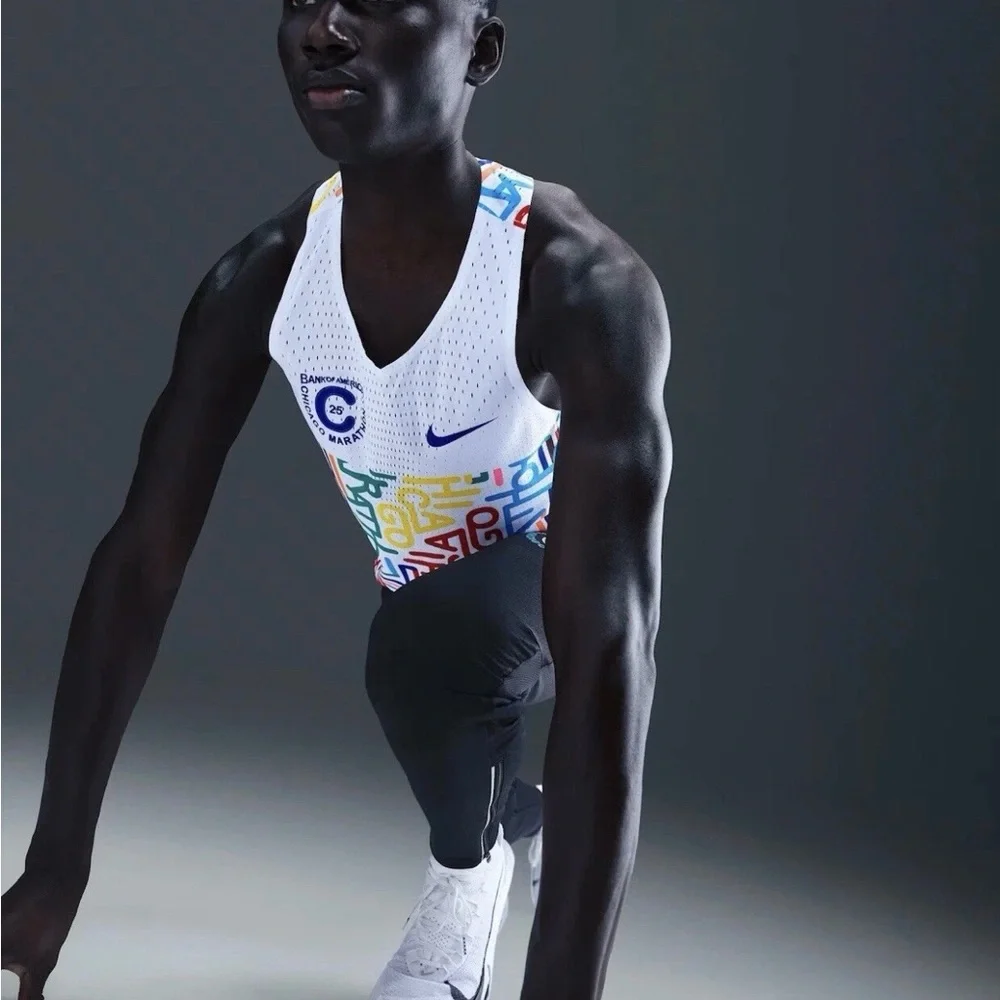 Nike Aeroswift Chicago Marathon 2025 Running Singlet HQ4277-100 Men's Size S